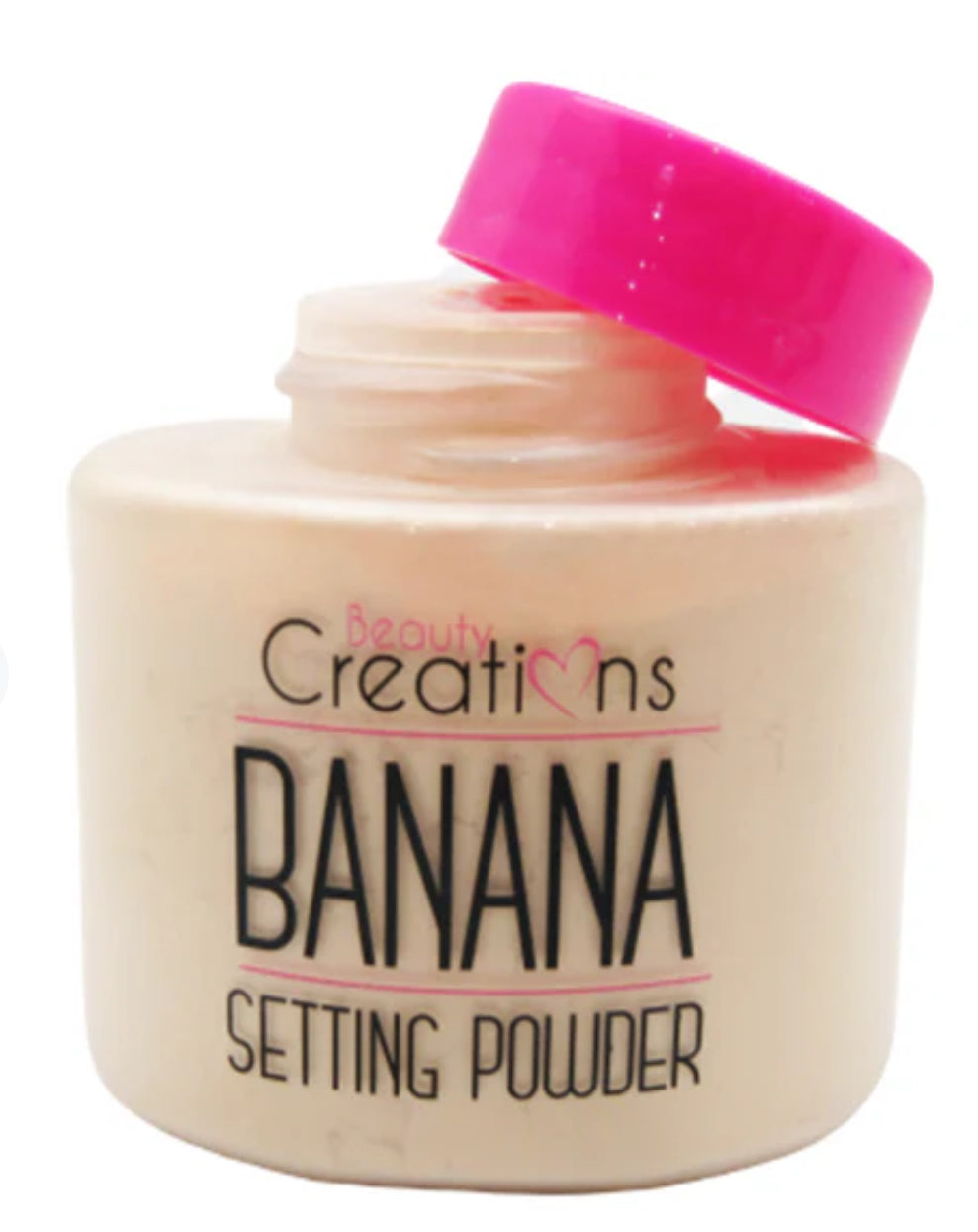 "Polvo Banana de Beauty Creations: ¡Controla el Brillo y Logra un Acabado Impecable!"