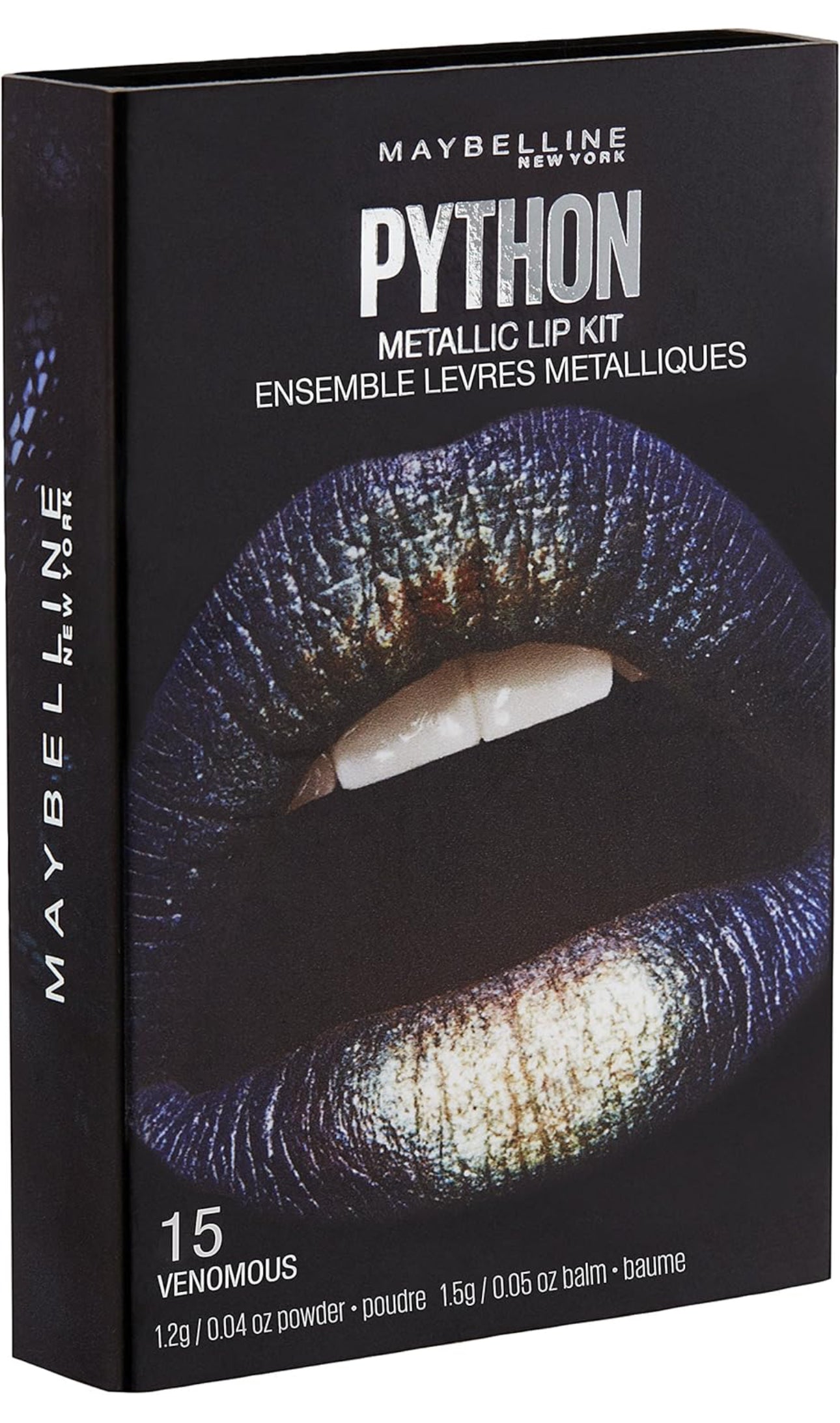 KIT DE MAQUILLAJE DE LABIOS METALICOS PYTHON (MAYBELLINE NEW YORK )