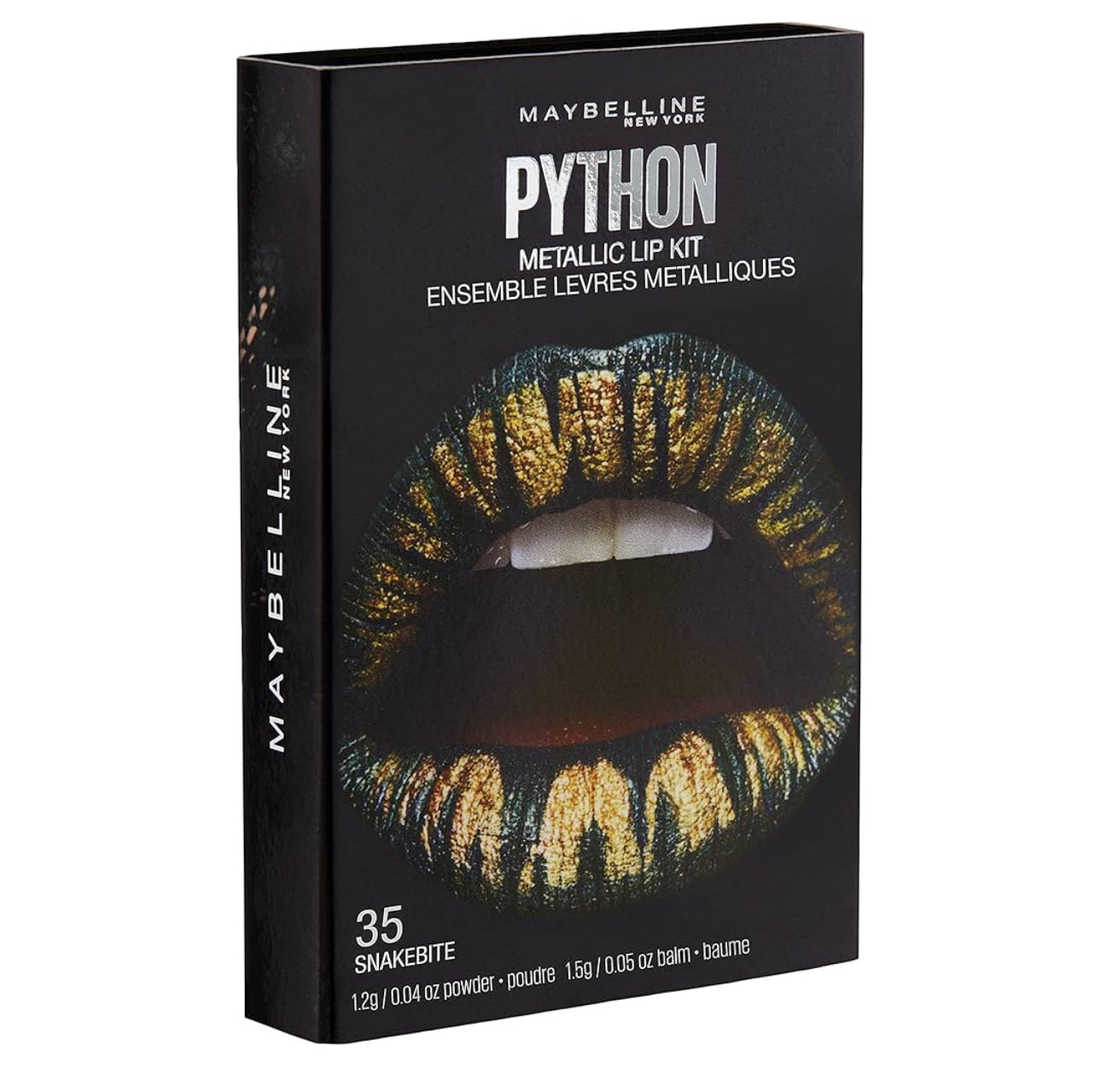 KIT DE MAQUILLAJE DE LABIOS METALICOS PYTHON (MAYBELLINE NEW YORK )