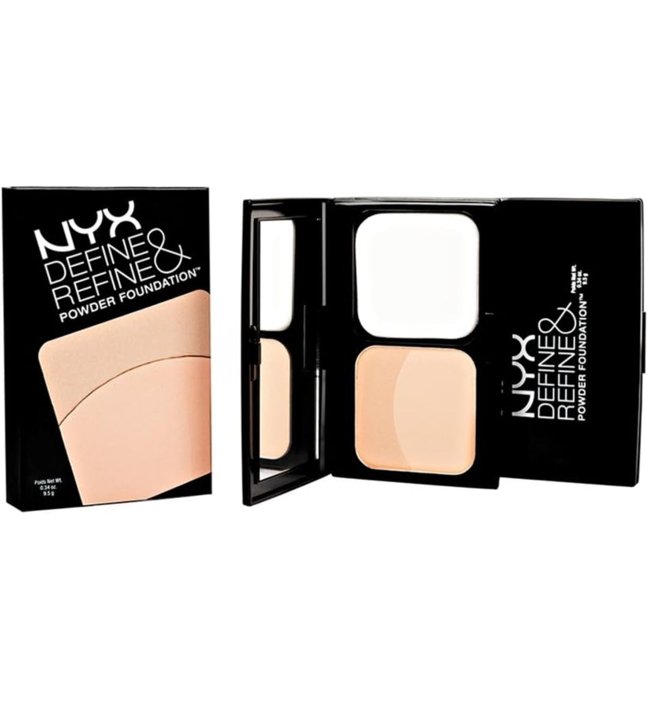 PALETA DE POLVOS COMPACTO (DEFINE  Y REAFIRMANTE LUZ )NYX.