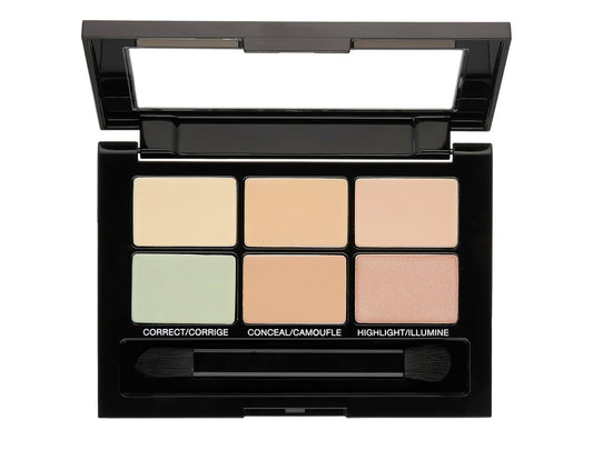 PALETA DE CORRECTORES DE COLORES (SET MAYBELLINE NEW YORK FACESTUDIO ) (6TONOS ,LUZ )